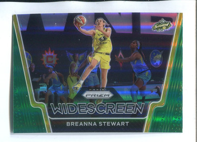 2021 Panini Prizm Green Widescreen #3 - Breanna Stewart