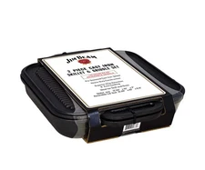 Jim Beam 2 Piece Cast Iron Skillet and Griddle Set