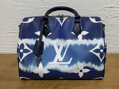 LOUIS VUITTON Speedy 30 Escale Bag M45146 Blue Crossbody Hand