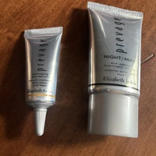 NEW Elizabeth Arden PREVAGE Anti-Aging Night Cream 0.5 oz & Eye Serum .17 Oz