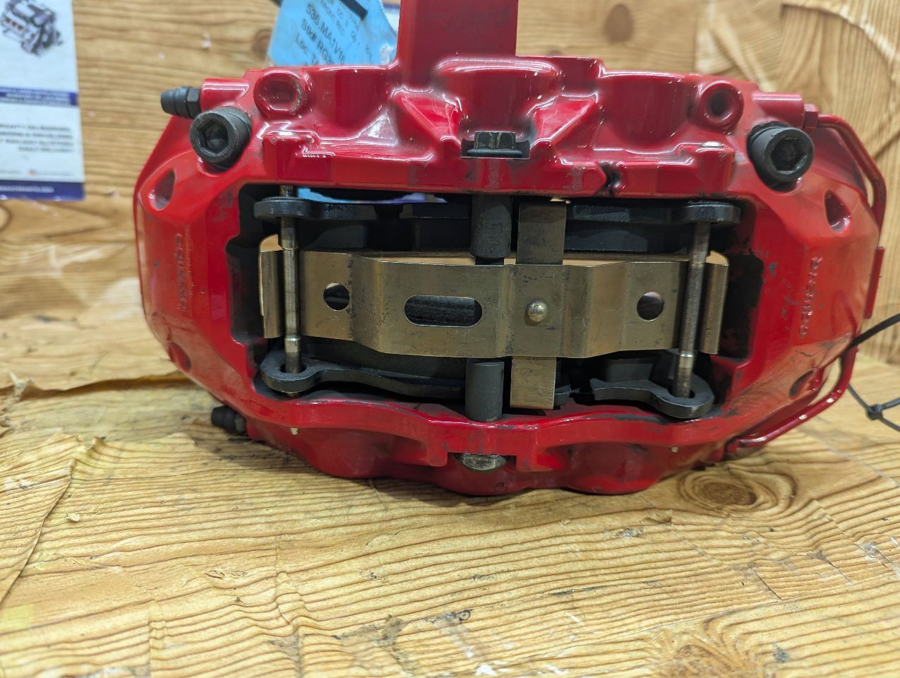 2014 - 2018 MASERATI GHIBLI PASSENGER FRONT CALIPER , 670006287