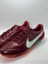 Size 7.5 Nike Tiempo Legend 9 Elite FG Soccer Cleats CZ8482-616 Hibiscus New