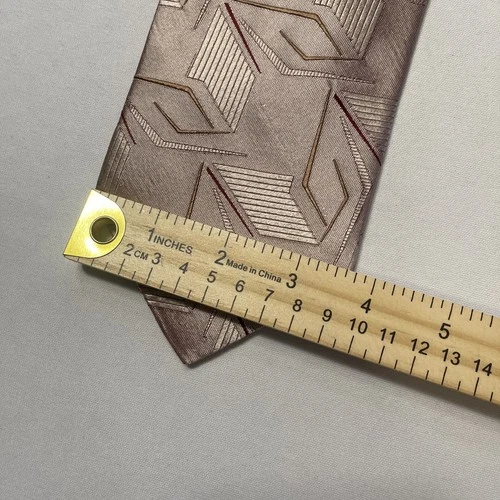 Bolgheri Mens Neck Tie Silk Geometric Italy 100% Silk image 12