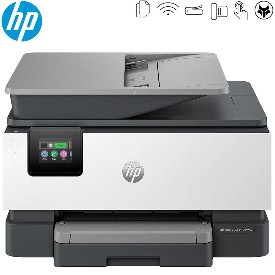 Hewlett Packard OfficeJet Pro 9125e All-in-One Color Printer, Scanner