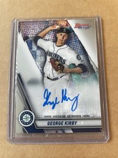 Signed 2019 Bowman's Best Autographs George Kirby #B19-GK RC Mariners