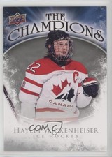 2009-10 Upper Deck The Champions Hayley Wickenheiser #CH-HW HOF 2d8