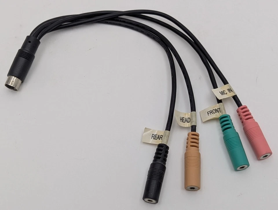 Hercules Gamesurround Fortissimo II Crystal CS4624-CQ PCI Sound Card w/ Cables - Image 4 of 4