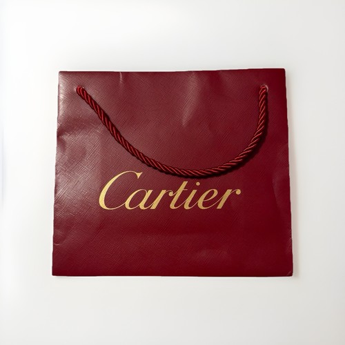 Authentic CARTIER Gift Bag 8 inches x 7 inches
