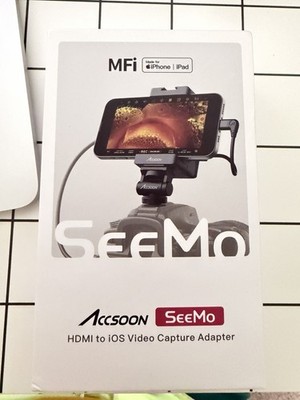 Accsoon SeeMo HDMI to iOS video Capture Adapter