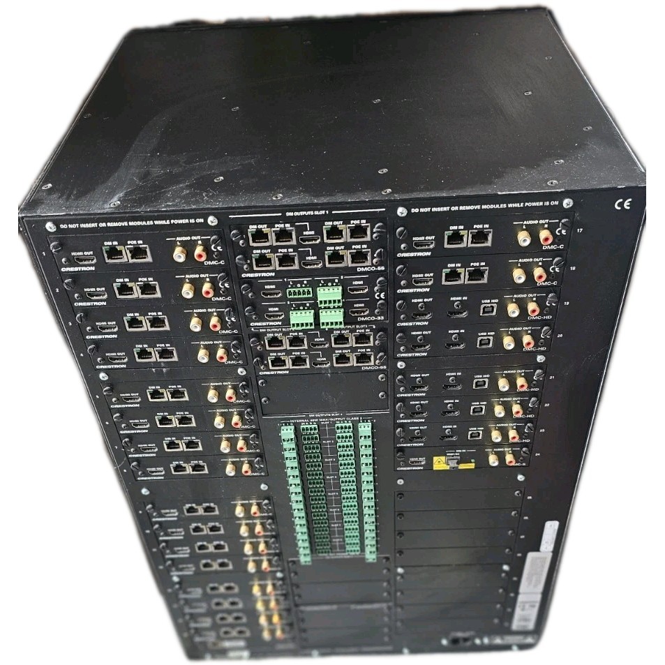 Crestron DM-MD32X32 Digital Media Switcher with 34x Modules