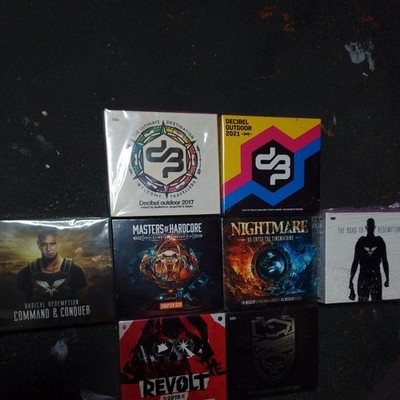 6x Hardstyle / Hardcore Festival CD + 2x Radical Redemption *NEU* Gabber decibel