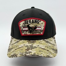 Houston Texans Salute to Service New Era 39thirty Hat Cap Large/XL Stretch Fit