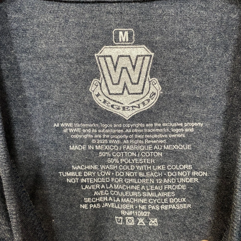 Camiseta WWE Stone Cold Steve Austin Calavera Diseño Gráfico Mediana Foto 4 de 4