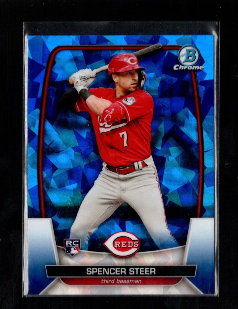 2023 Bowman Chrome Sapphire Edition #52 Spencer Steer