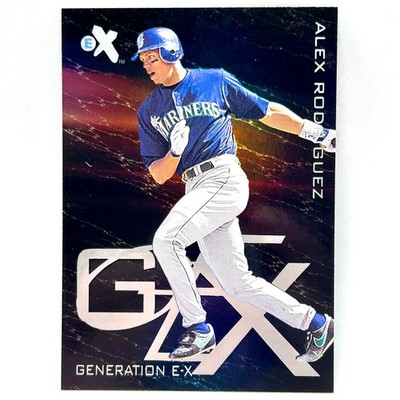 2000 Fleer E-X INSERT - Generation E-X Alex Rodriguez #6GX Holofoil Mariners NM