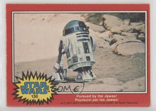1977 OPC Star Wars #130 Pursued by the Jawas!