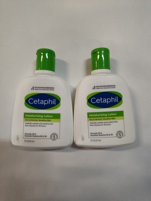 2 Pack Of CETAPHIL Moisturizing Lotion Dry&Normal,Sensitive Skin Avocado Oil 8fl