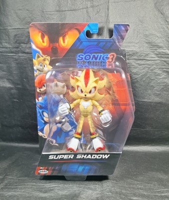 Sonic The Hedgehog 3 Movie SUPER SHADOW 5'' Figure JAKKS PACIFC NEW FREE SHIPPING