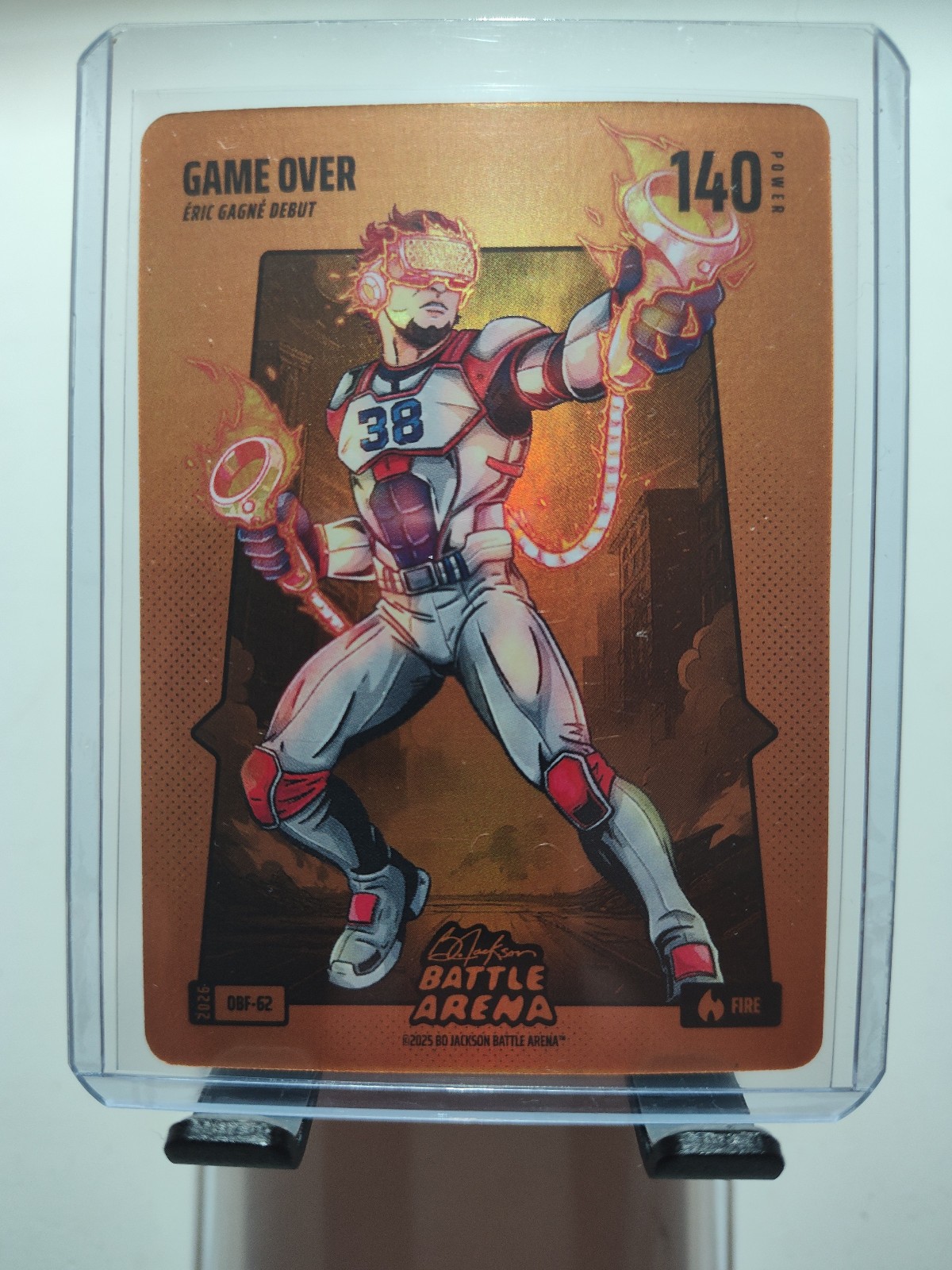 Bo Jackson Battle Arena Game Eric Gagne Orange Battlefoil OBF-62 Griffey