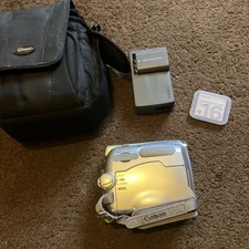 Canon MV930 Handheld MiniDV Camcorder Silver Tested  Working