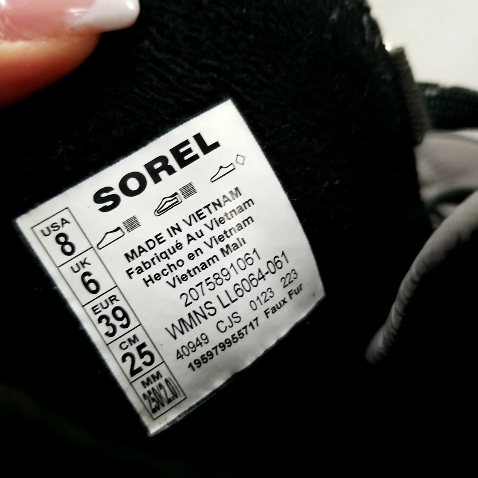 sorel whitney winter snow boots