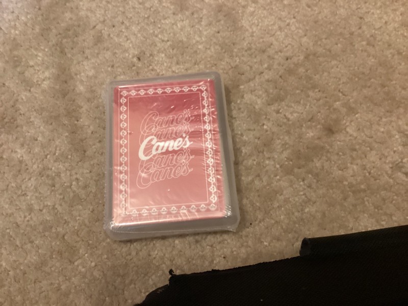 Raising Canes Deck Of Playing Cards