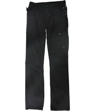 Rogue State Mens Textured Casual Cargo Pants, black, 31W x 32L