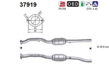 AS Katalysator 37919 für VW TOURAN 1T1 1T2 GOLF 5 1K1 FSI AUDI A3 8P1 Sportback