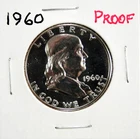 1960 Proof Franklin Half Dollar #GA