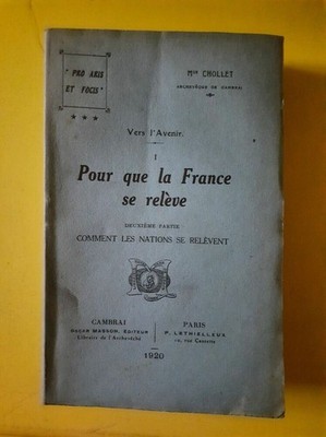 Bischof Chollet - Auf dem Weg in die Zukunft 1: Damit Frankreich aufsteht / 1920