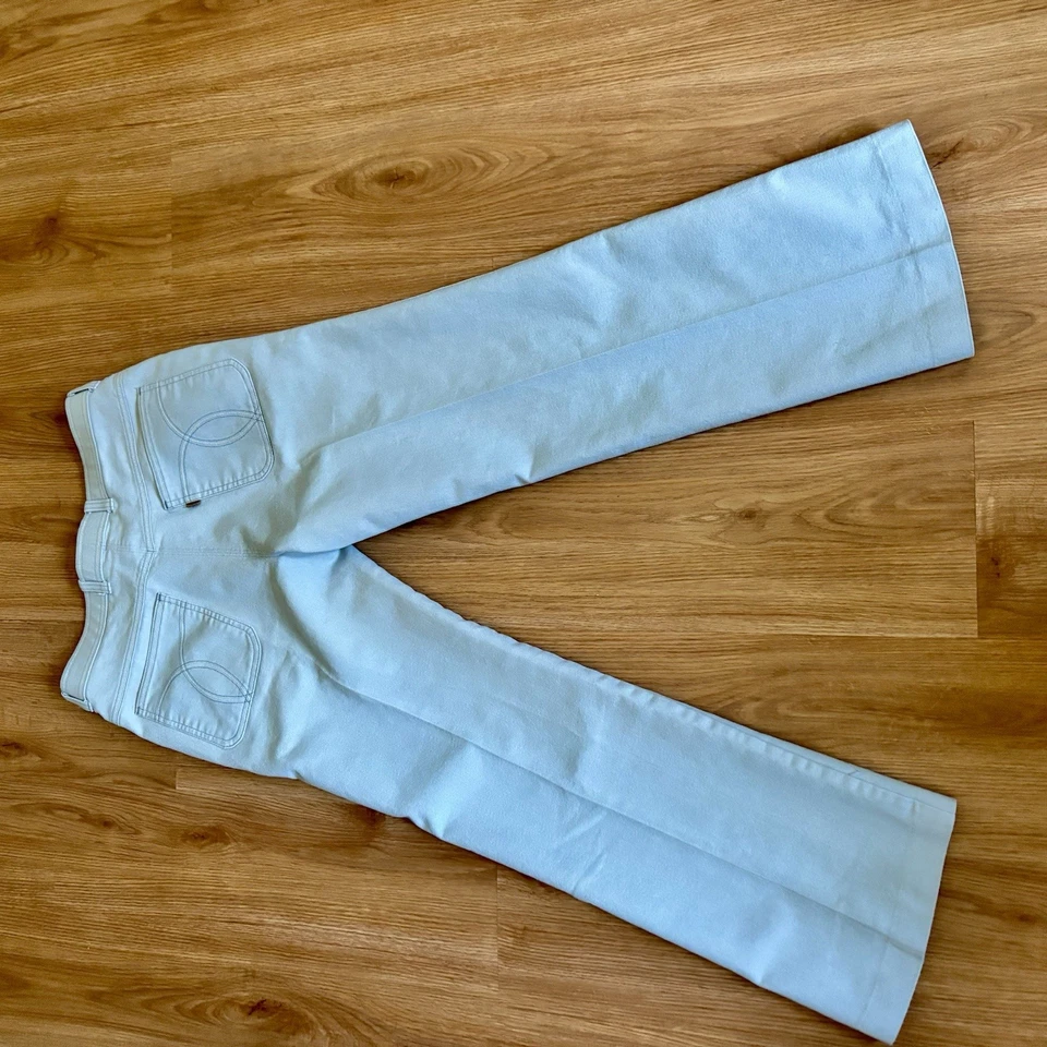 Levi's Action Slacks Men's 30x28 Blue  Straight Leg Dress Pants Trousers Vintage - Image 2 of 4