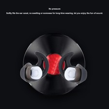 3 Pairs S/M/L Replacement Silicone Earbuds Tips Soft Comfortable Silicone Ear