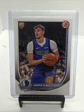 Cooper Flagg RC: 2025-26 Bowman Basketball -Base #1 -Mavericks