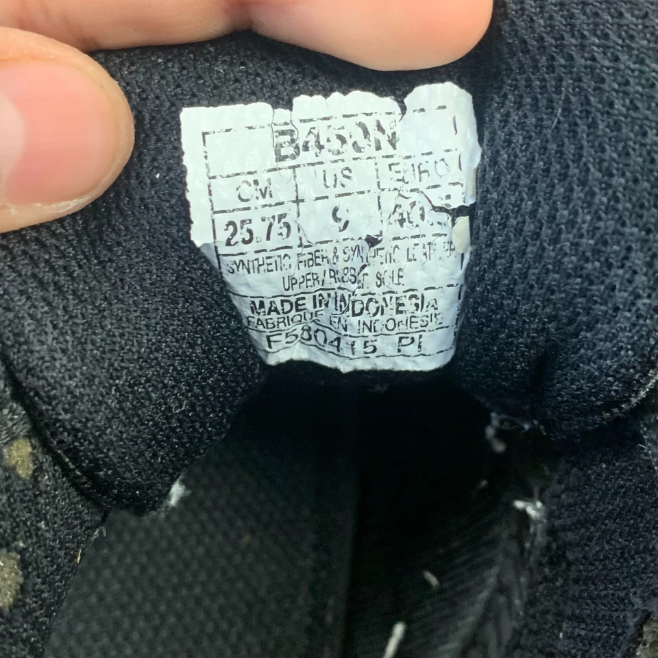 Женские волейбольные кроссовки ASICS размер 9 черные гелевые ракетные туфли для зала корта - Изображение 4 из 4