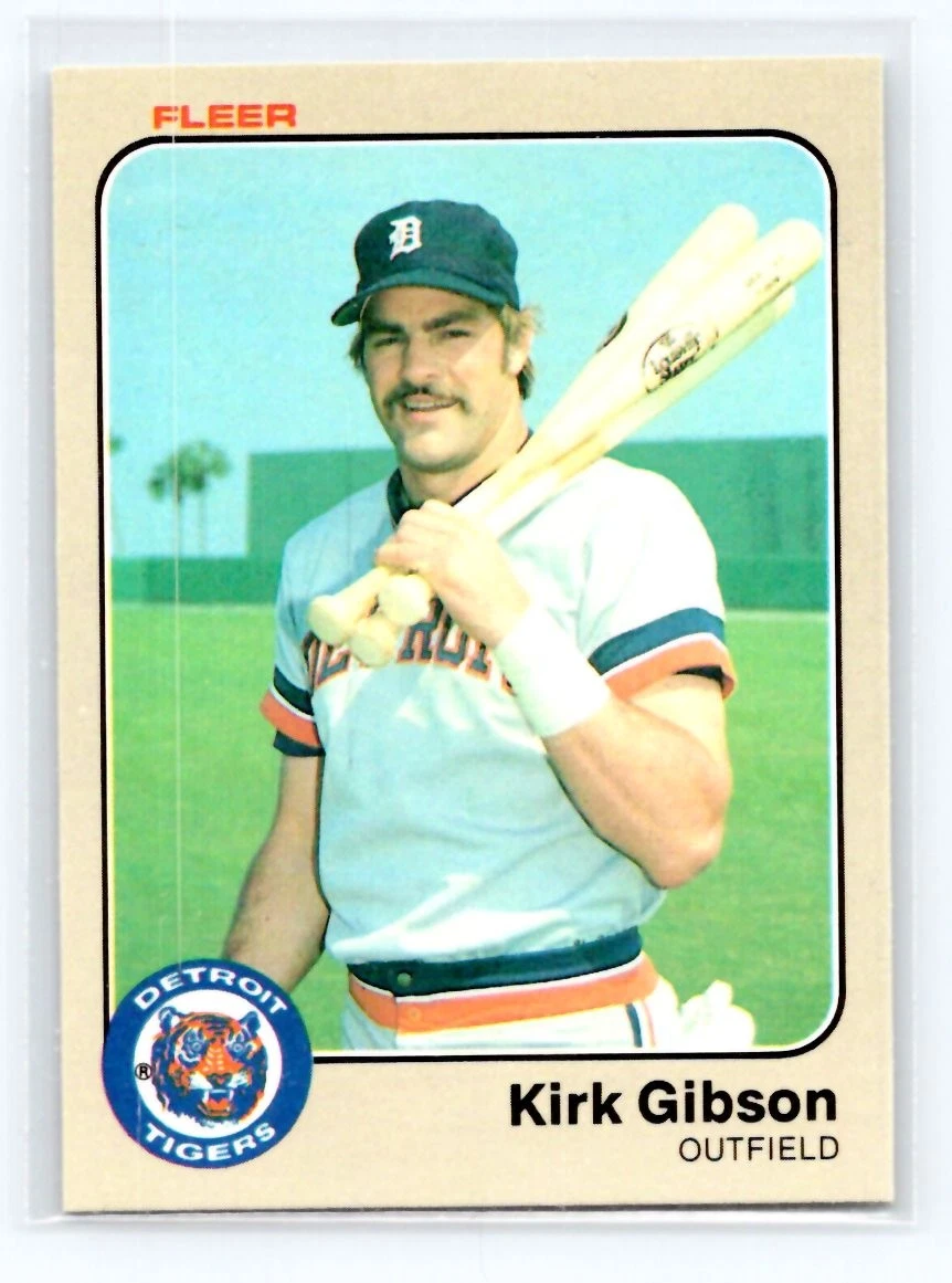 Kirk Gibson trading card