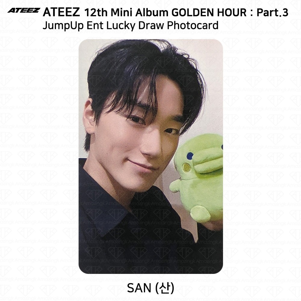 ATEEZ サン　トレカ　Golden Hour Part.3 POP-UP ATEEZ - GOLDEN HOUR: PART 3 - STANDARD + POP-UP EXCLUSIVE