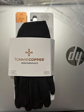 Tommie Copper Performance Compression Gloves With Wrist Cuff Size Small