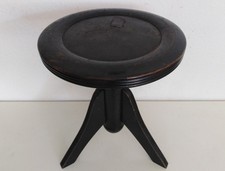 Antik Drehspindel Hocker alter Jugendstil Klavierhocker  Hocker Stuhl
