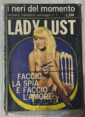 DIE SCHWARZEN DES MOMENTS NR.1 LADY LUST SPIONIERE UND LIEBE - ROD GRAY 1969