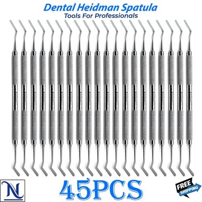 Dental Composite Resin Filling Tool Heidemann Spatula Double Ended