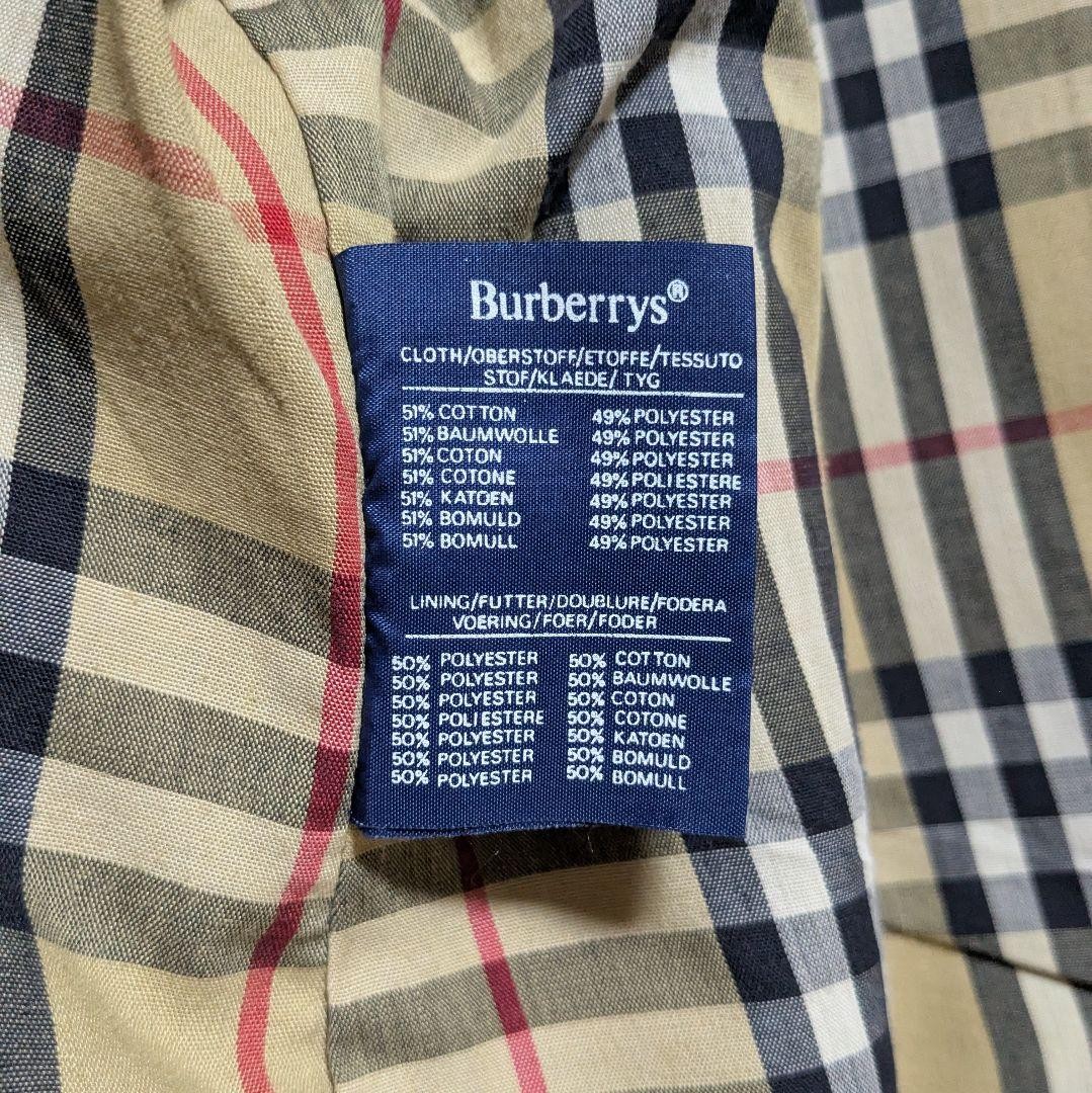 Burberrys Vintage 80s 90s Balmacaan Coat Made in England Beige Mens Size M thumbnail 14