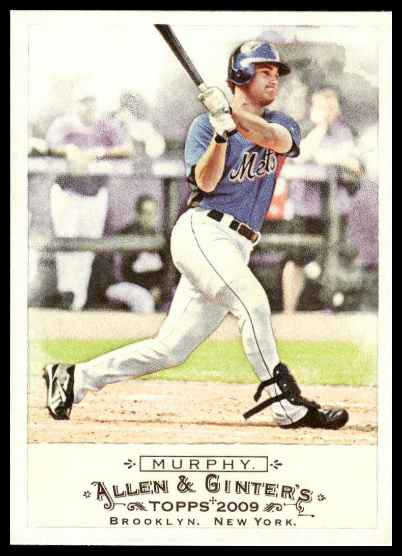 2009 Topps Allen & Ginter #56 Daniel Murphy RC New York Mets NM+