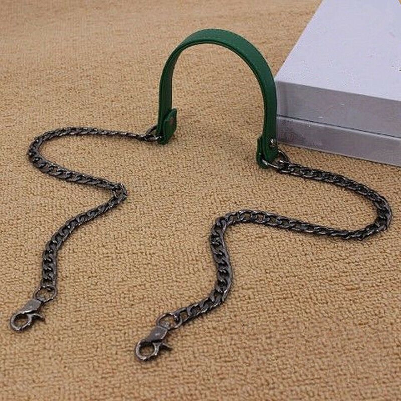 1.9cm Bag Strap Handbag Crossbody Shoulder Leather Metal Chain Replacement