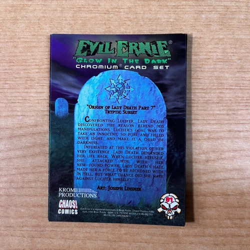 1994 Krome Lady Death All Chromium Series Card Set - 第 2/4 張圖片