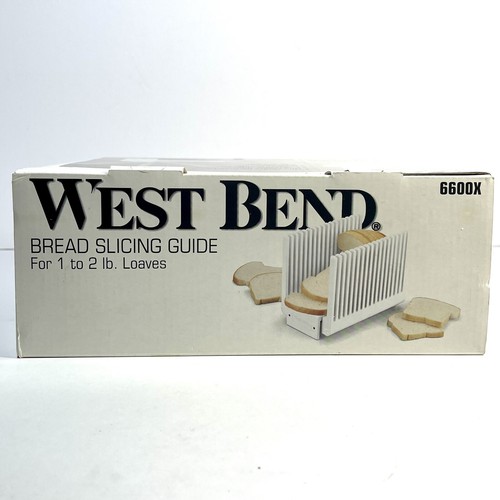 West Bend - Bread Slicing Guides - 6600X - 1 to 2 Lb Loaves - Picture 4 of 5