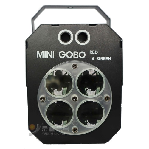 Mini 30W Gobo RGBW Effect Stage DJ Club Lighting With 150mW RG Laser Light Party - 第 1/9 張圖片