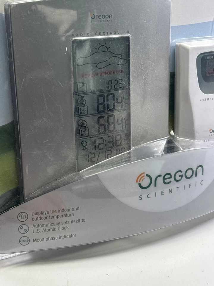 Oregon Scientific Weather Forecaster Bar888ra Thr268 Thn122n Wireless Bundle - Image 3 of 4