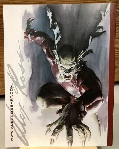 Signed Alex Ross Sketchbooks- 2008, 2009 & 2010. 5x Lot - Marvel & DC Comics - Picture 6 of 16
