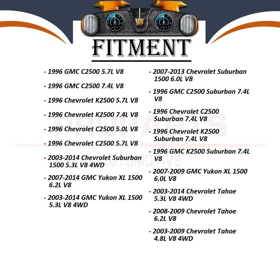 Насос гидроусилителя руля 1x для GMC Yukon XL 1500 6,0 л 2007-2009 - Изображение 3 из 4