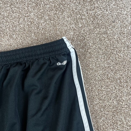 Adidas Shorts Mens XL Black Climalite Running Football Drawstring Casual Fitness - Picture 3 of 11